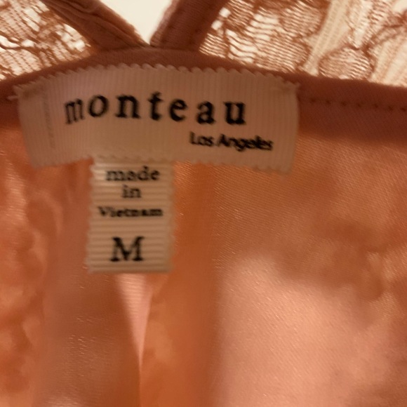 Blush Pink Monteau Dress - Picture 3 of 3